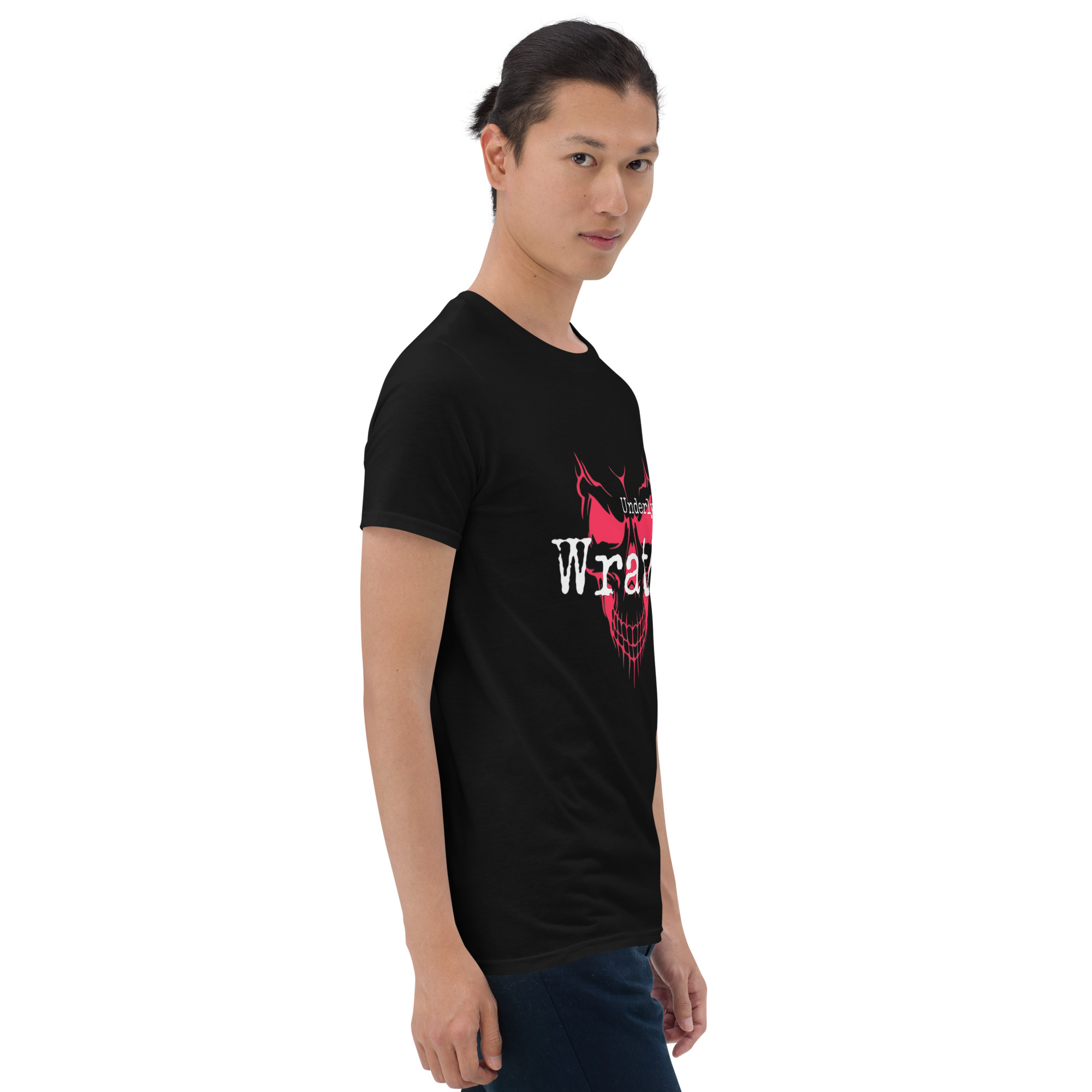 👕 t shirt officiel underlying wrath – logo crâne rouge 👕 t shirt officiel underlying wrath – logo crâne rouge